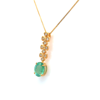 Verona Grace Emerald Pendant