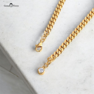 Cuban Link Chain Bracelet Charm