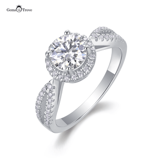 Celestial Radiance Moissanite Ring