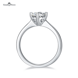 Classic 4 prong Moissanite Ring