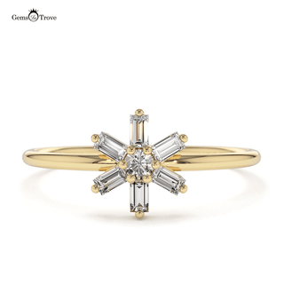 Star Design Diamond Ring