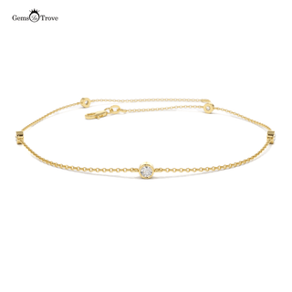 Elegant Gold Bracelet Diamonds