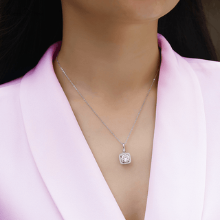 Celestial Spark Moissanite Pendant