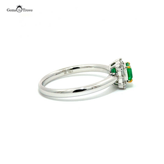 Everyday emerald ring for harmony and clarity