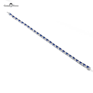 Sapphire Tennis Bracelet Classic Style