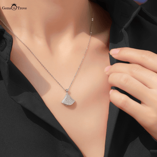Moissanite Women's Skirt Pendant