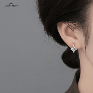 Starlight Moissanite Earrings 