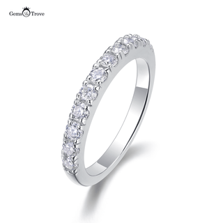 Elegant Moissanite Eternity Band