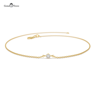 Diamond Solitaire Prong Bracelet