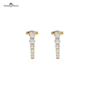 Prong Set Diamond Stud Earrings