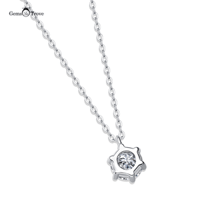 Moissanite Solitaire Necklace Pendant