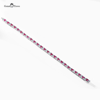 Ruby Tennis Bracelet Luxury