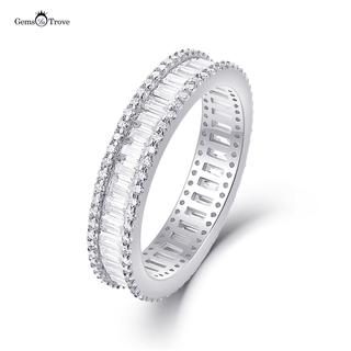 Luxurious Moissanite Encrusted Band