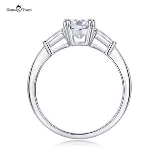 Elegant Cushion Moissanite Ring