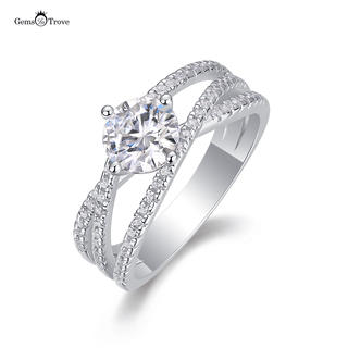 Luxury Brilliant Moissanite Ring