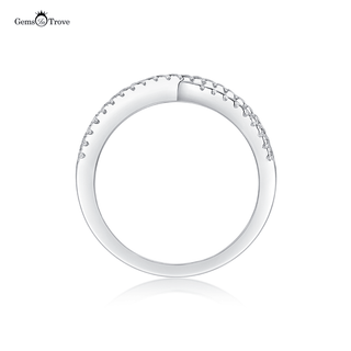 Infinity Moissanite Band