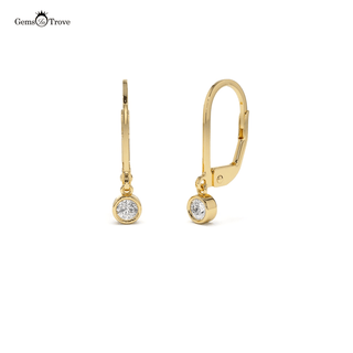 Luxurious Diamond Lever back Earrings