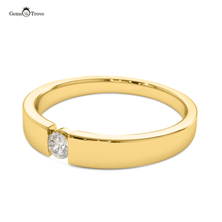 Classic Flat Diamond Band Ring