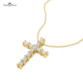 Religious Diamond Cross Necklace