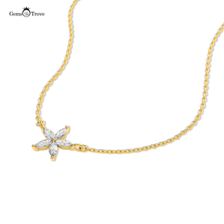 Marquise Diamond Star Pendant