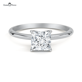 Lover’s Embrace Princess Cut Ring