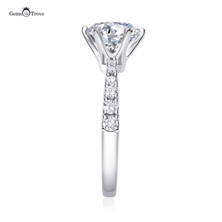 Brilliant Moissanite Delight Ring