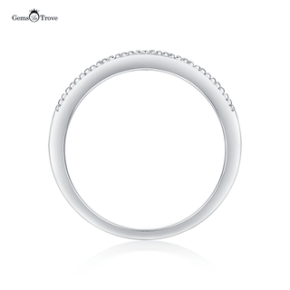 Delicate Moissanite Eternity Band