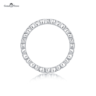 Lustrous Moissanite Sparkle Band