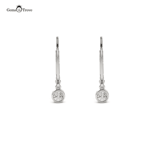 Luxurious Diamond Lever back Earrings