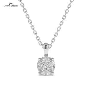 Marquis and Princess Diamond Necklace