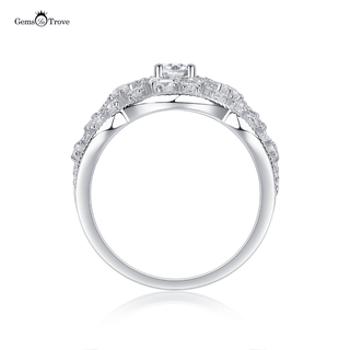 Dazzling Moissanite Symphony Ring