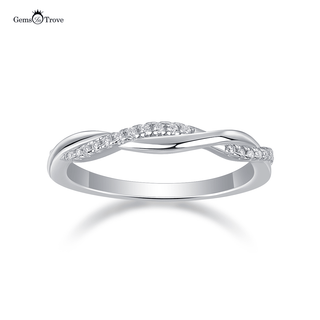 Luminous Moissanite Eternity Band