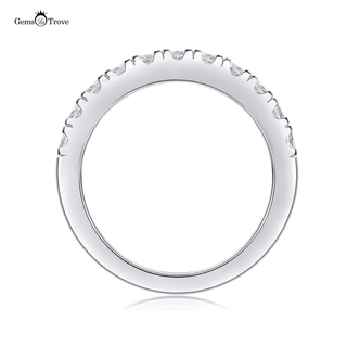 Elegant Moissanite Eternity Band