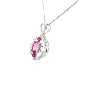 Celestial Spinel Halo Pendant
