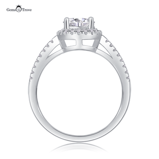 Celestial Radiance Moissanite Ring