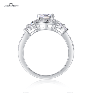Whimsical Butterfly Moissanite Ring