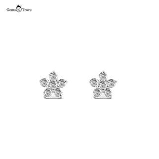 Diamond Star Stud Earrings