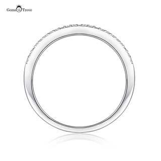Luminous Baguette Moissanite Band