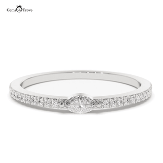 Marquise Diamond Solitaire Ring