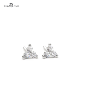 Elegant Diamond Stud Earrings