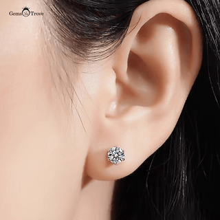 Floral Extendable Diamond Studs