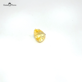 Radiant Heart-Cut No-Heat Yellow Sapphire