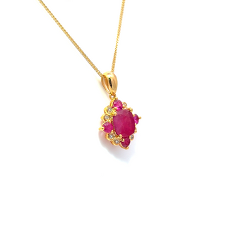 Roma Fiore Ruby Pendant