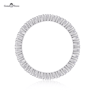 Dazzling Moissanite Eternity Band