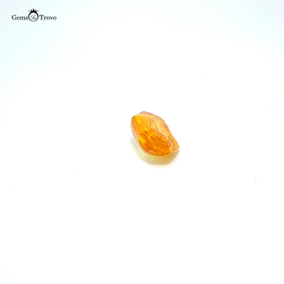 Hexagonal Yellow Sapphire 4.12ct | Vibrant Golden Brilliance on White Background