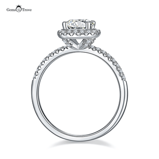 Classic Shining Moissanite Diamond ring