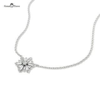 Stunning Diamond Starburst Necklace