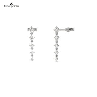 Elegant Diamond Drop Earrings