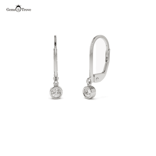 Luxurious Diamond Lever back Earrings