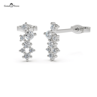 Cascading Diamond Earrings